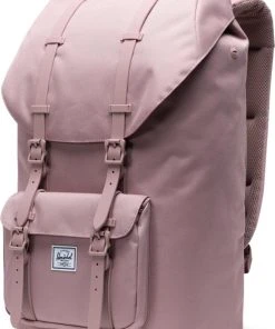 Nieuw ⭐ Herschel Little America - Ash Rose / Ruime Rugzak Met 25L Opbergvolume - 15" Fleece-gevoerd Laptopvak - Magnetische Sluiting / Met Levenslange Fabrieksgarantie / Limited Lifetime Warranty / Roze ⌛ -Herschel Shop 550x812 3