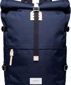 Kopen ???? Sandqvist Rugzak Bernt Navy Blauw Rolltop Rugtas - Waterdicht 20 Lt ???? -Herschel Shop 550x818 5