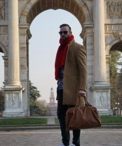 Nieuw ???? Chesterfield Leren Reistas / Weekendtas Liam - 35 Liter - Cognac ✔️ -Herschel Shop 550x825 26