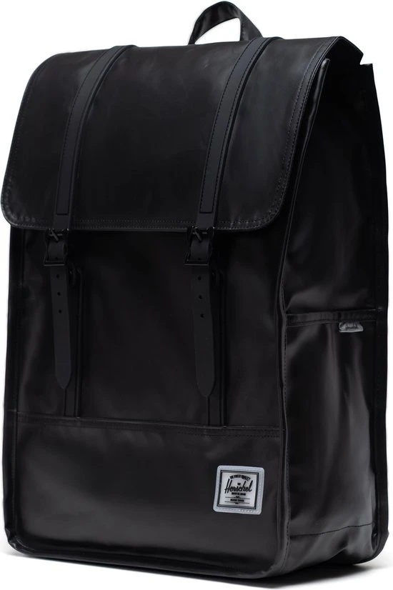 Uitgang ???? Herschel Weather Resistant | Survey II - Black / Weerbestendige Rugzak Met Magnetische Sluiting / Gerecycleerde Materialen / Matte ???? Coating / Laptophoes En Een Waterflesvak Voor Reizen Door De Stad / Levenslange Garantie (limited) / Zwart ⭐ 5 Uitgang ???? Herschel Weather Resistant | Survey II - Black / Weerbestendige Rugzak Met Magnetische Sluiting / Gerecycleerde Materialen / Matte ???? Coating / Laptophoes En Een Waterflesvak Voor Reizen Door De Stad / Levenslange Garantie (limited) / Zwart ⭐ - Afbeelding 3